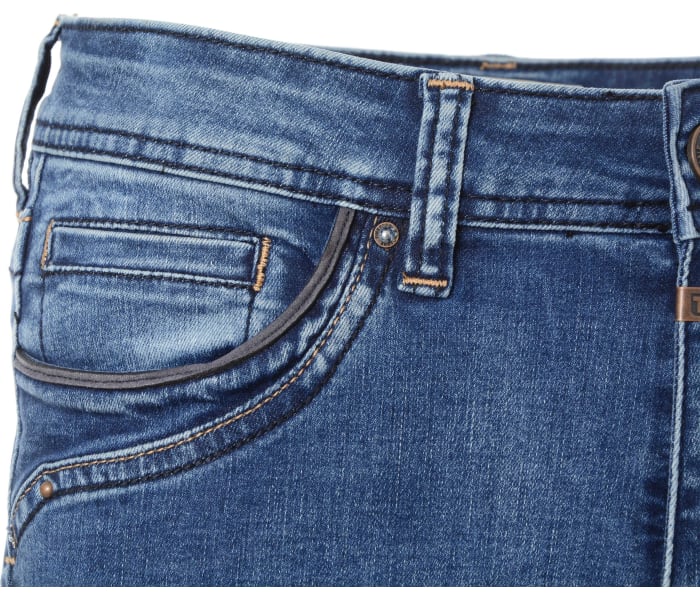 Timezone jeans Slim Tahila Womenshape dámské tmavě modré