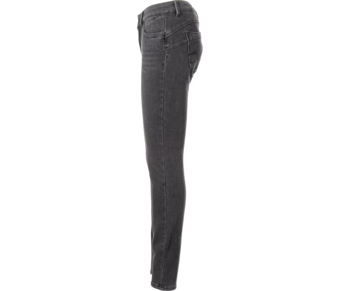 Timezone jeans Tight Sanya dámské tmavě šedé