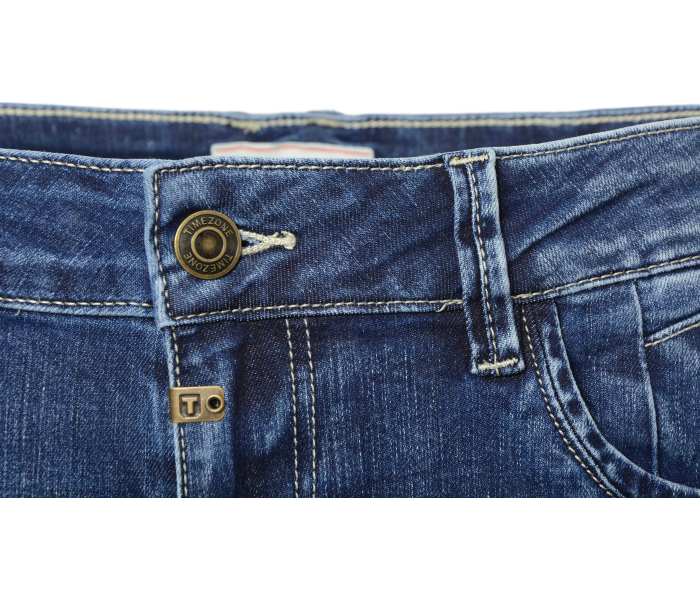Timezone jeans Tight Sanya dámské tmavě modré