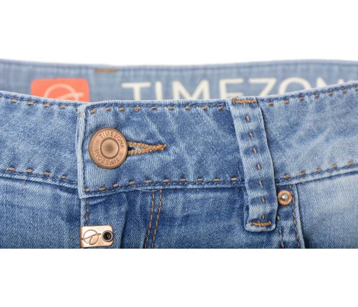 Timezone jeans Comfort Cora dámské modré