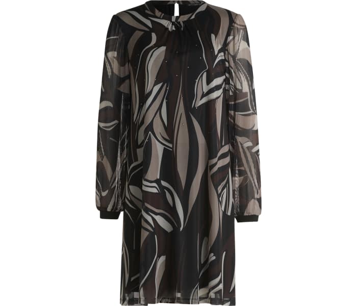 Šaty Betty Barclay dámské černo-hnědo-béžové