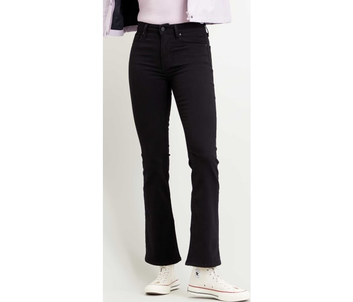 Levi´s® jeans 725 High Rise Bootcut Night is Black dámské černé