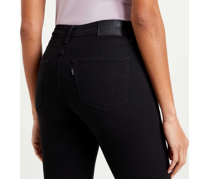 Levi´s® jeans 725 High Rise Bootcut Night is Black dámské černé