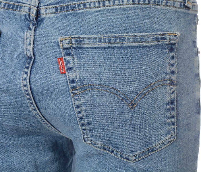 Levi´s® jeans 725 High Rise Bootcut Blue Wave dámské světle modré