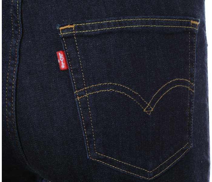 Levi´s® jeans 725 High Rise Bootcut Blue Wave dámské tmavě modré