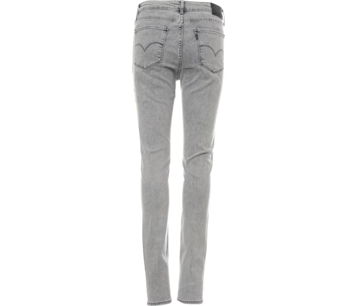 Levi´s® jeans 721 High Rise Skinny Rock Bottom dámské šedé