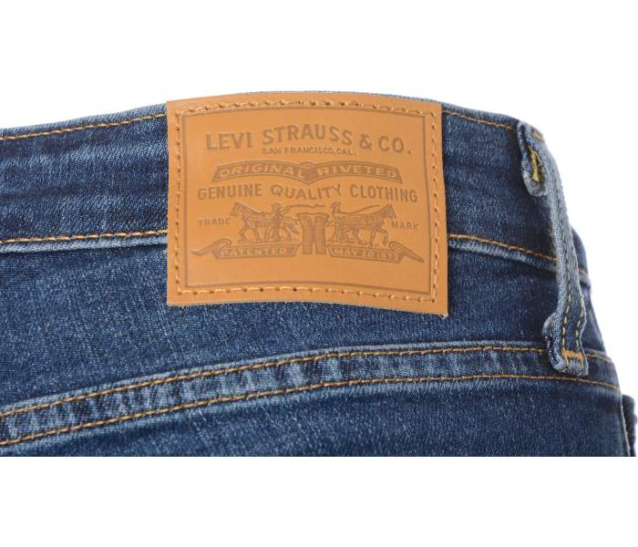 Levi´s® jeans 721 High Rise Skinny Blue Wave dámské tmavě modré
