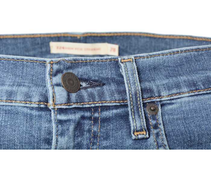 Levi´s® jeans 724 High Rise Straight Blue Wave dámské modré