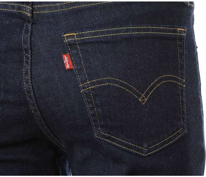 Levi´s® jeans 724 High Rise Straight Blue Wave dámské tmavě modré