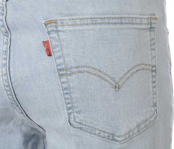Levi´s® jeans 724 High Rise Straight Cool Bright In dámské světle modré