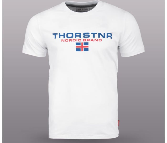 Triko Thor Steinar Fjellvind pánské bílé