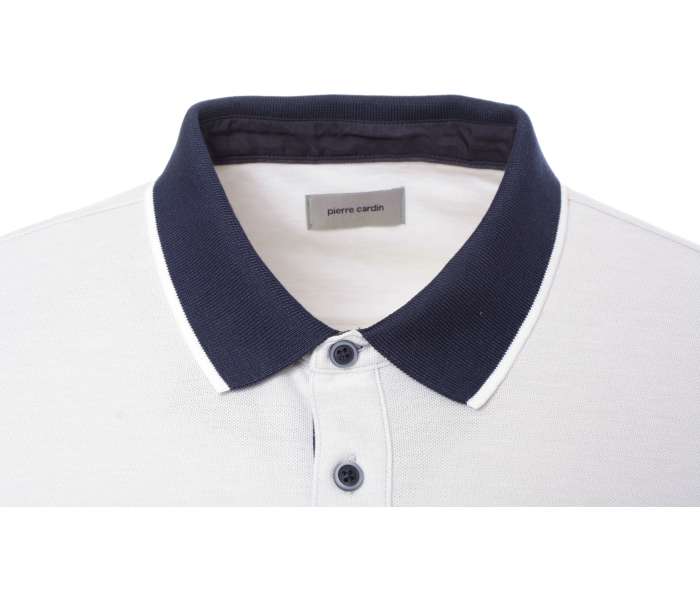 Polo triko Pierre Cardin pánské světle šedé