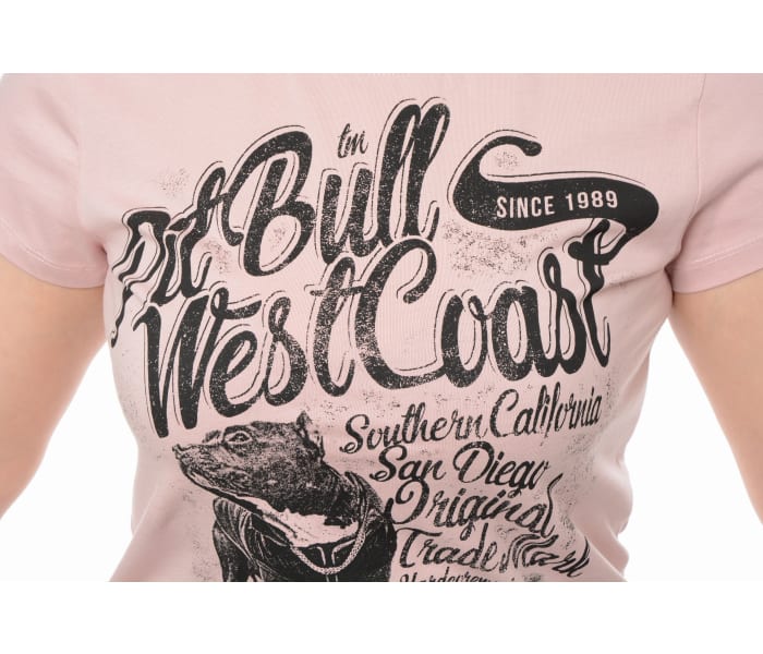 Triko PitBull West Coast Doggy dámské růžové