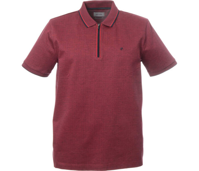 Polo triko Pierre Cardin pánské vínové