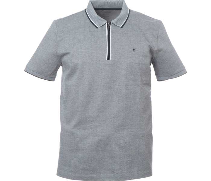 Polo triko Pierre Cardin pánské šedo-modré