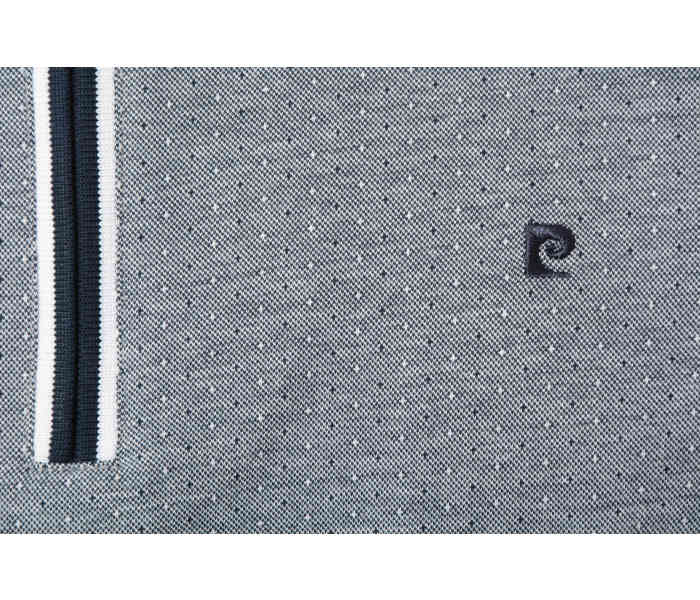 Polo triko Pierre Cardin pánské šedo-modré