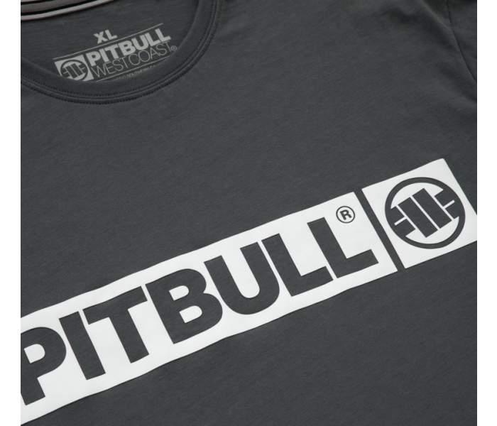 Triko PitBull West Coast Hilltop 170 pánské tmavě šedé