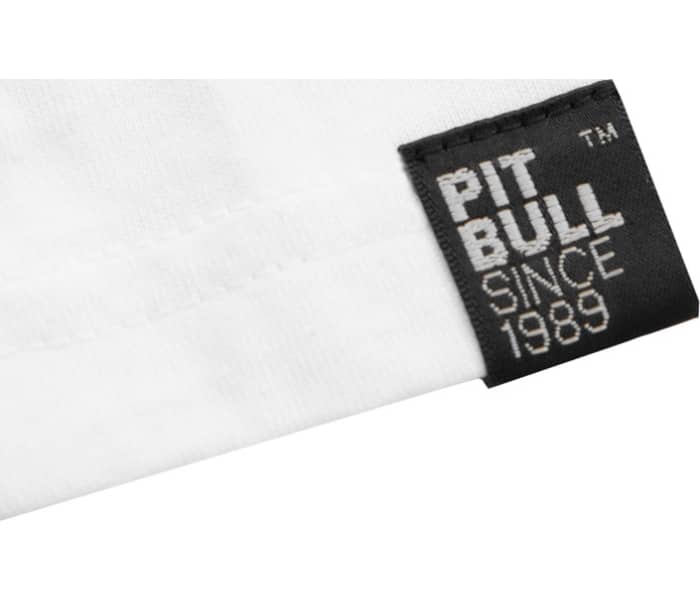 Triko PitBull West Coast Scratch pánské bílé