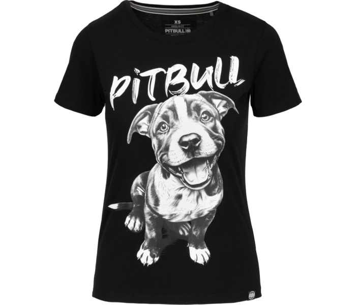 Triko PitBull West Coast Puppy 2 dámské černé