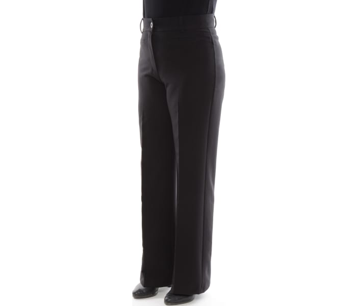 Kalhoty Geisha Pantalon Flared dámské černé