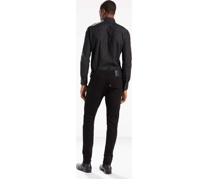 Levi´s® jeans 512 Slim Taper NightShine pánské černé