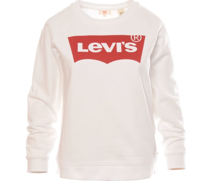 Dámská mikina Levi´s® Relaxed Graphic Crew bílá