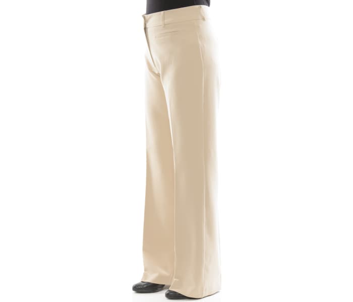 Kalhoty Geisha Pantalon dámské béžové