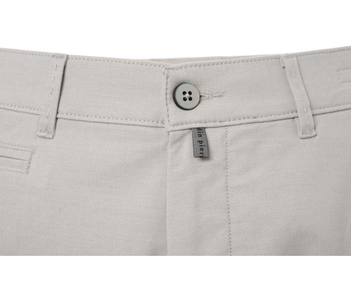 Kalhoty Pierre Cardin Lyon Tapered pánské světle šedé