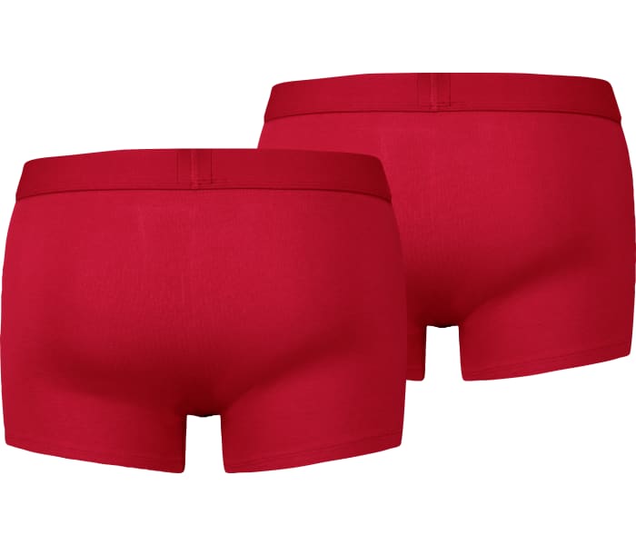 Boxerky Levi´s® Solid Basic 2pack pánské červené