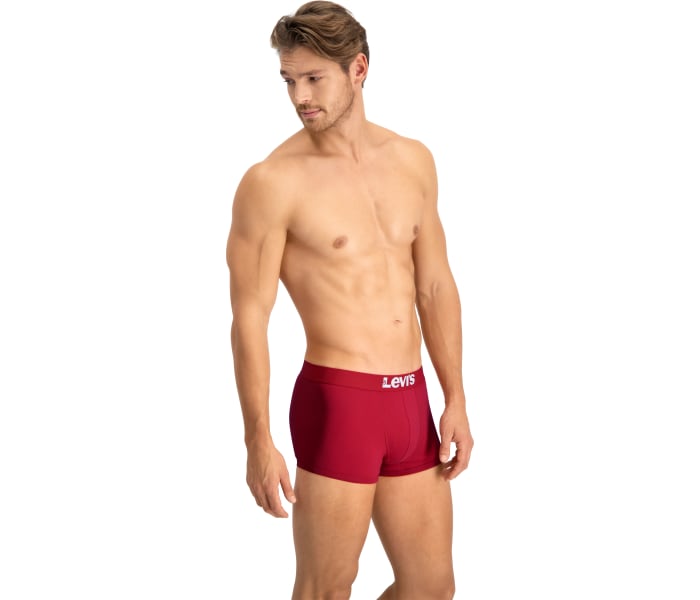 Boxerky Levi´s® Solid Basic 2pack pánské červené
