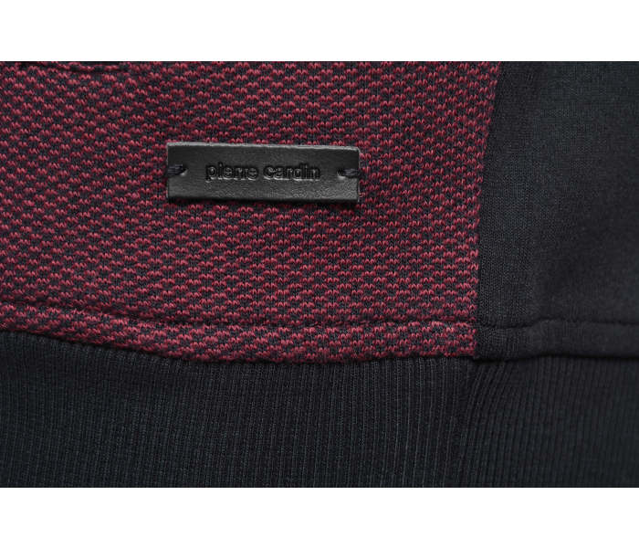 Mikina Pierre Cardin pánská tmavě červená