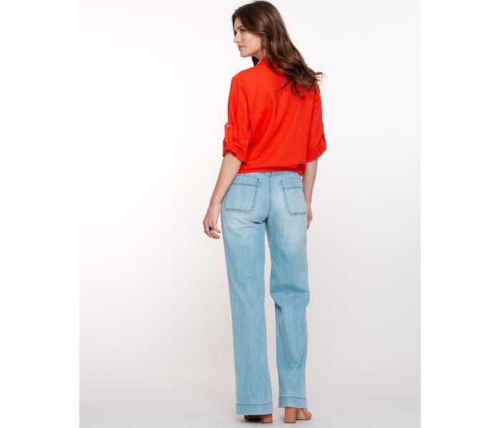 Geisha jeans dámské světle modré