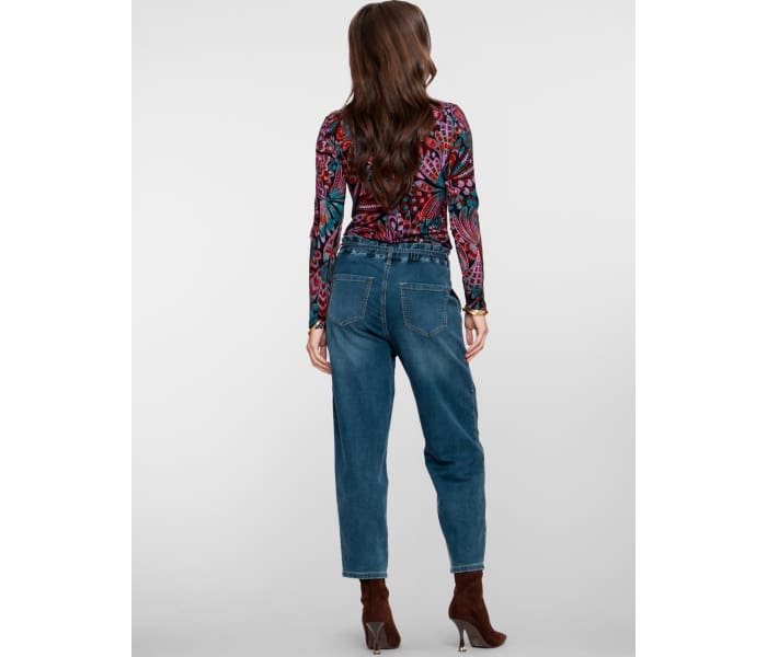 Geisha jeans dámské tmavě modré