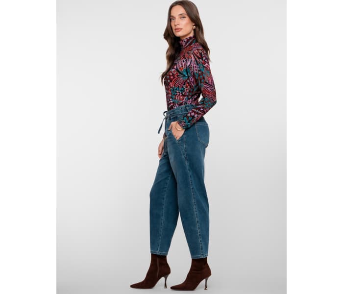 Geisha jeans dámské tmavě modré