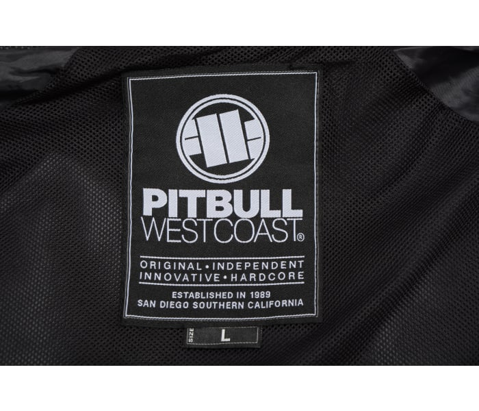 Bunda PitBull West Coast Athletic 2022 Sleeve pánská černá