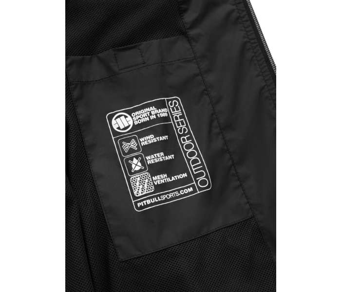 Bunda PitBull West Coast Athletic Logo pánská černá