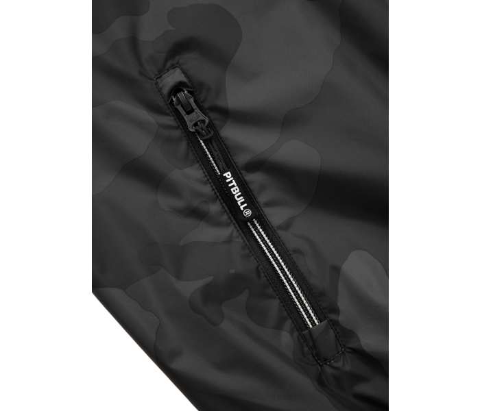Bunda PitBull West Coast Athletic Logo pánská All Black Camo