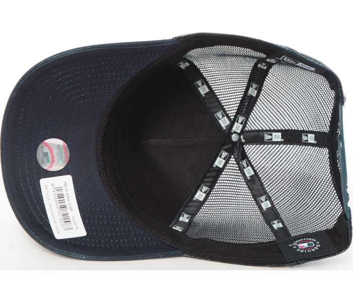 Kšiltovka New Era 940 Trucker MLB Metallic tmavě modrá