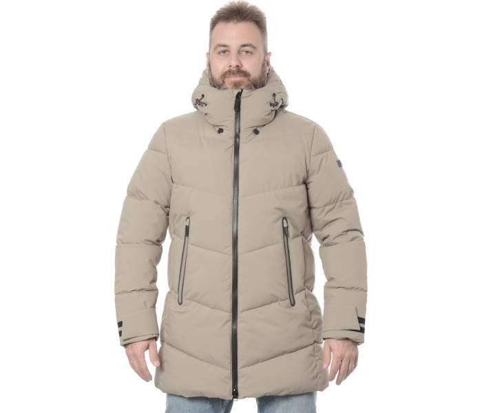 Kabát Bugatti pánský béžový