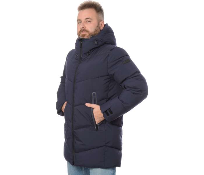 Kabát Bugatti pánský tmavě modrý