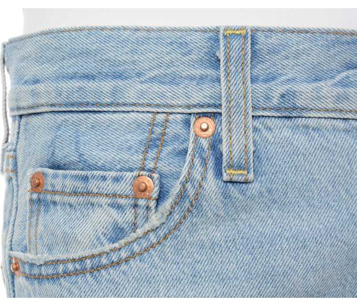 Levi´s® jeans Ribcage Straight Ankle Middle Road dámské světle modré