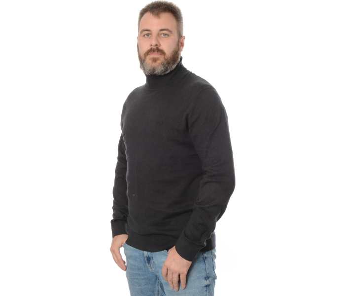 Svetr Bugatti pánský tmavě šedý