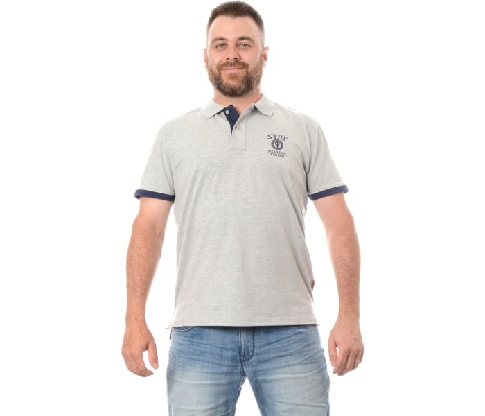 Polo triko Thor Steinar Paratus pánské šedé
