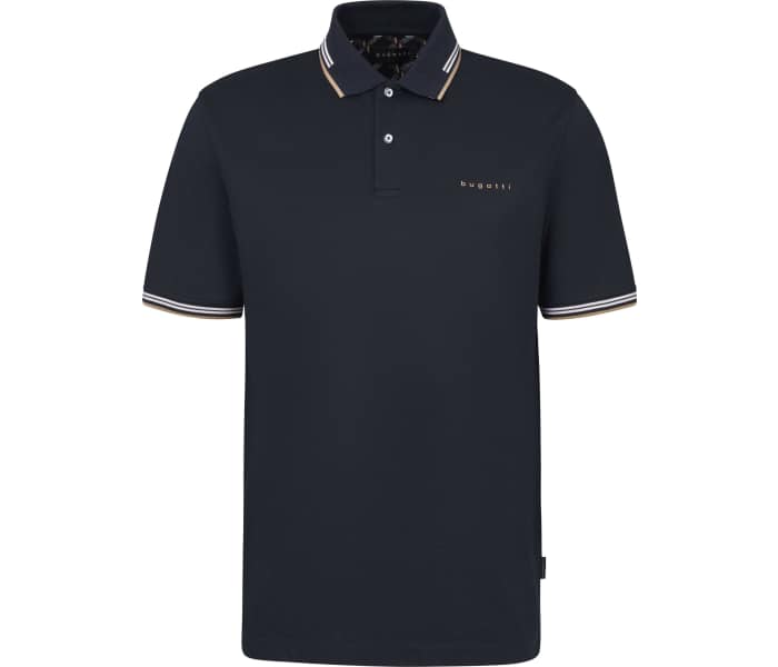 Polo triko Bugatti pánské tmavě modré