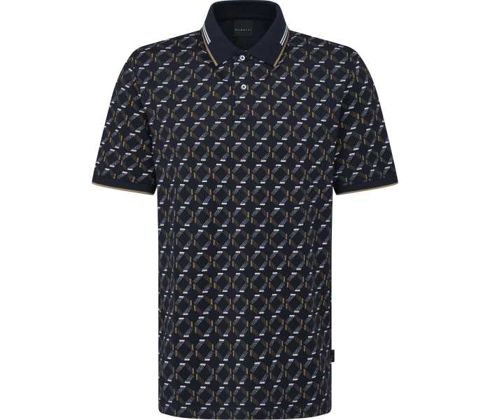 Polo triko Bugatti pánské tmavě modré