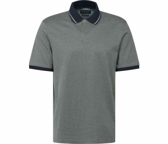 Polo triko Bugatti pánské zelené