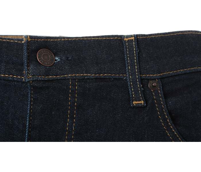 Levi´s® jeans 724 HR Straight Blue Wave Rinse dámské tmavě modré