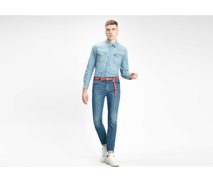 Košile Levi´s® Barstow Western Standard pánská světle modrá