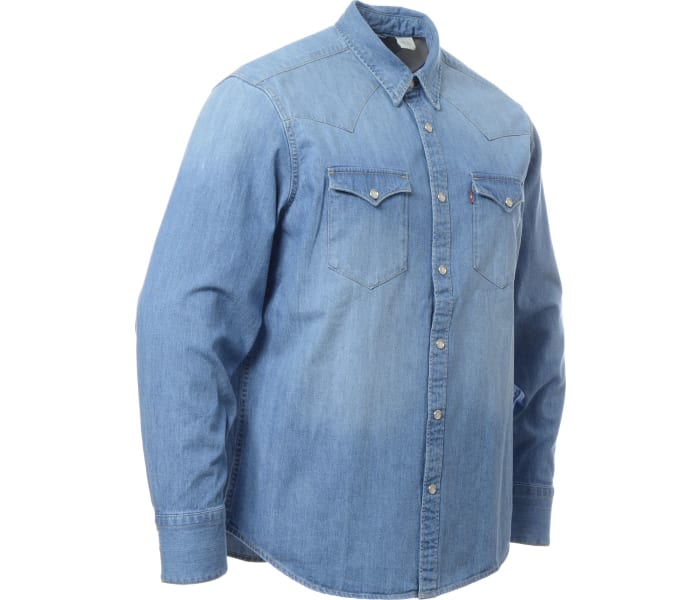 Košile Levi´s® Barstow Western Standard pánská modrá