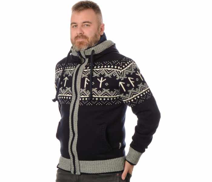 Svetr Thor Steinar Runa pánský tmavě modrý